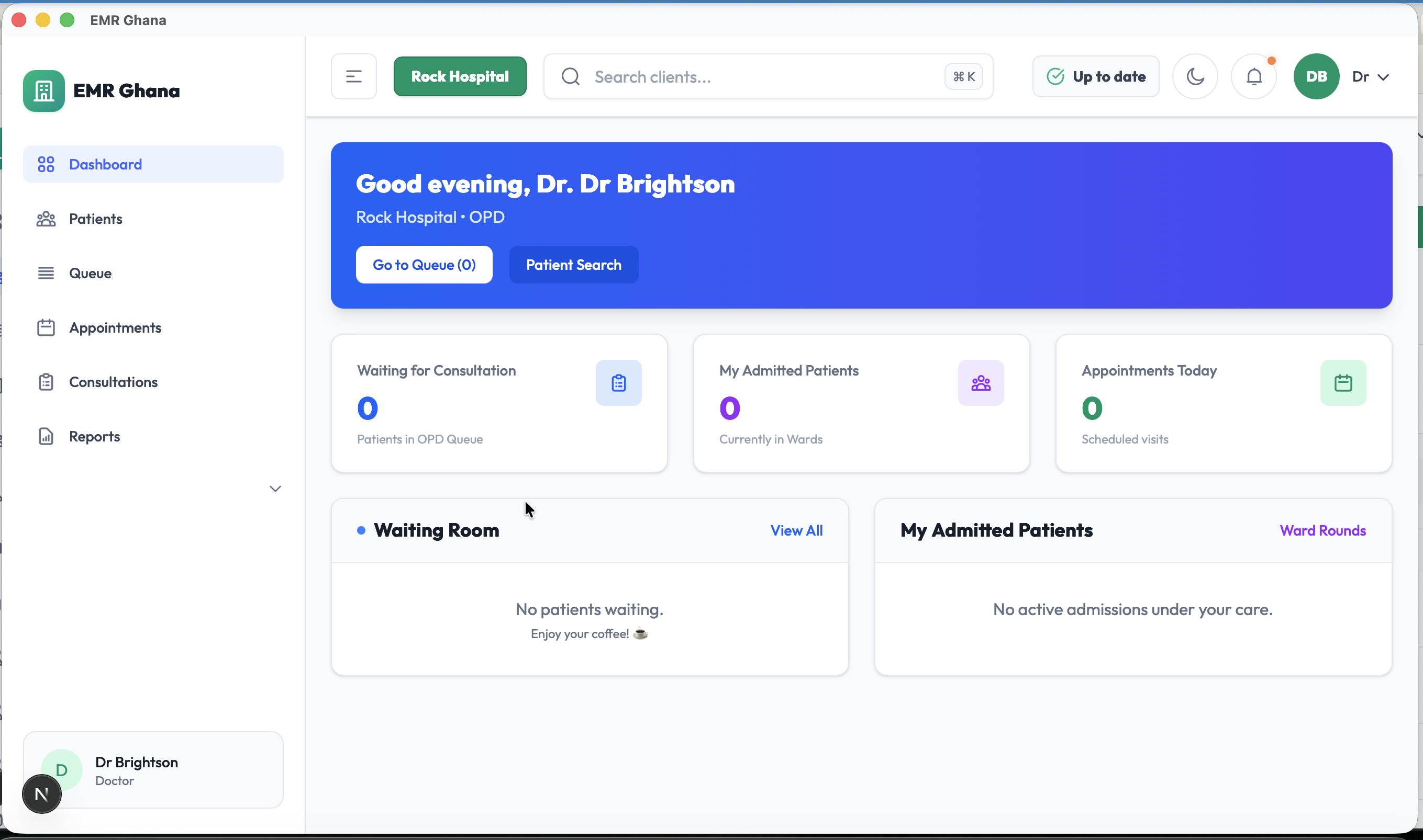 Doctor Dashboard